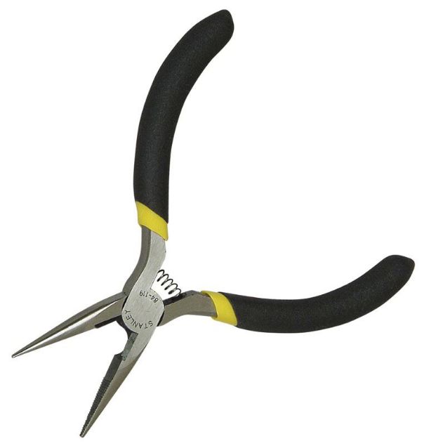 Box Joint SlimLine Bent Nose Pliers - Model Craft Tools USA