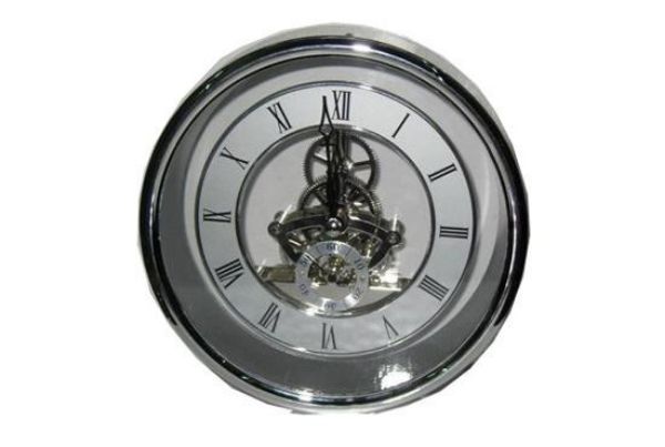 Clock Movements | 115mm | Skeleton | Silver Strand Hardware